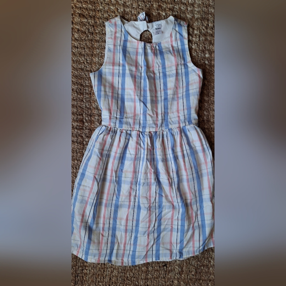 Carter‎ girls dress Sz 14a Sleeveless Summer Causal Party Church
